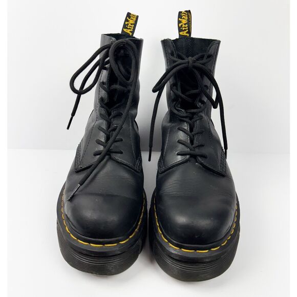 Dr. Martens Women's Audrick 8-Eye Boot Size 9 Black Chunky - Picture 6 of 7